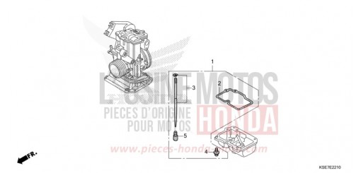 VERGASER O.P. (BAUSATZ) CRF150RBN de 2022